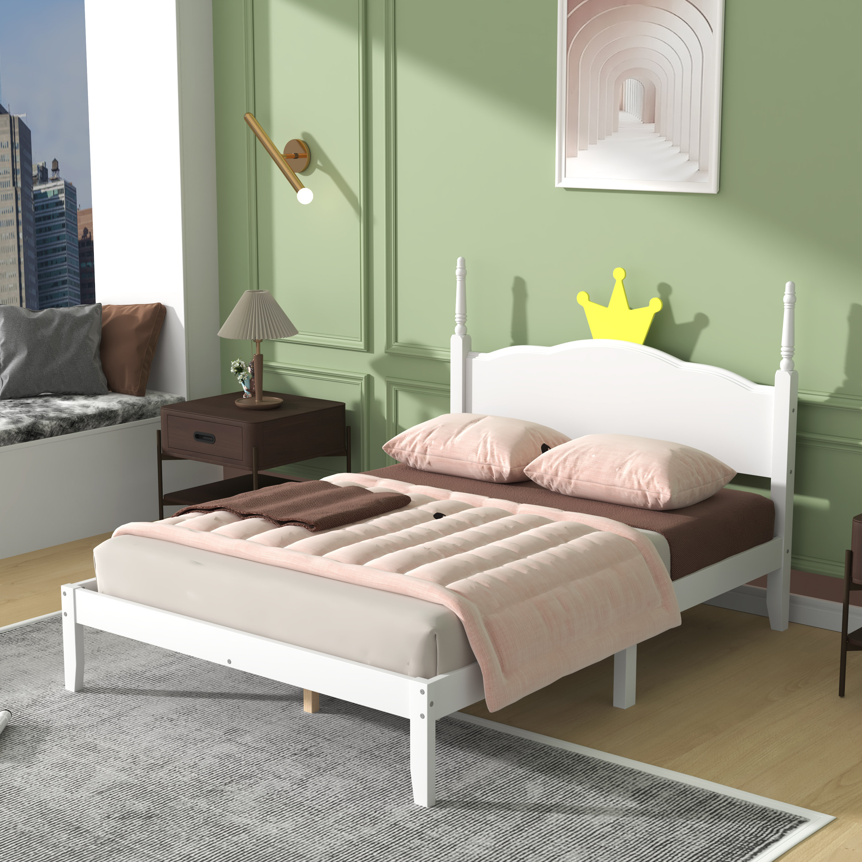 Harriet Bee Jadziah Platform Bed | Wayfair