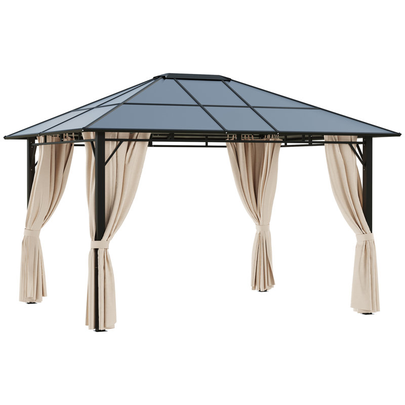 Pavillon de jardin d'extérieur 10 pi x 12 pi