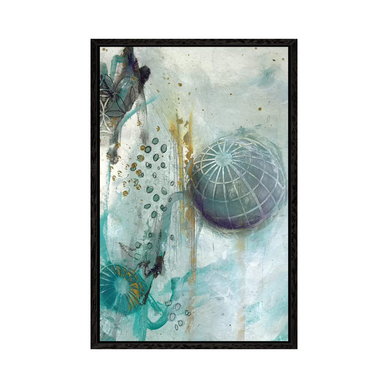 Fly Me To The Moon by Deb Chaney - Print on Canvas, Black Framed, 66.04 cm H x 45.72 cm W