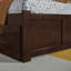 Lit plateforme en bois massif avec pied de lit et tiroirs de rangement Nantucket-96140422-96140425