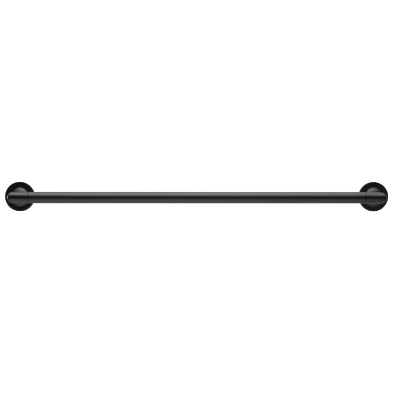Odin® 24" Wall Mounted Towel Bar, Matte Black