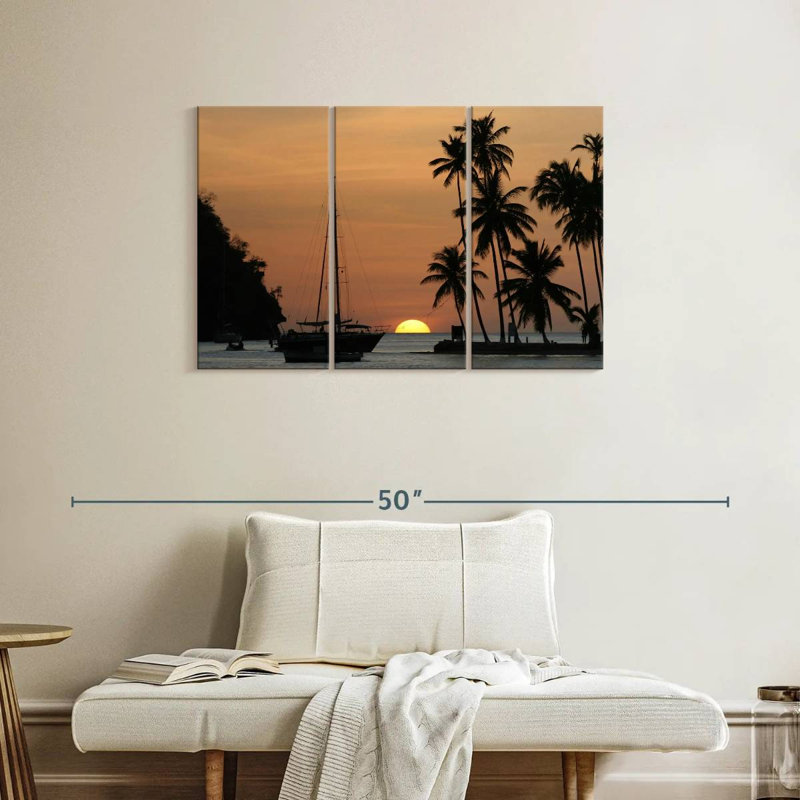 Senne Marigot Bay Sunset, H 24 po x l 38 po