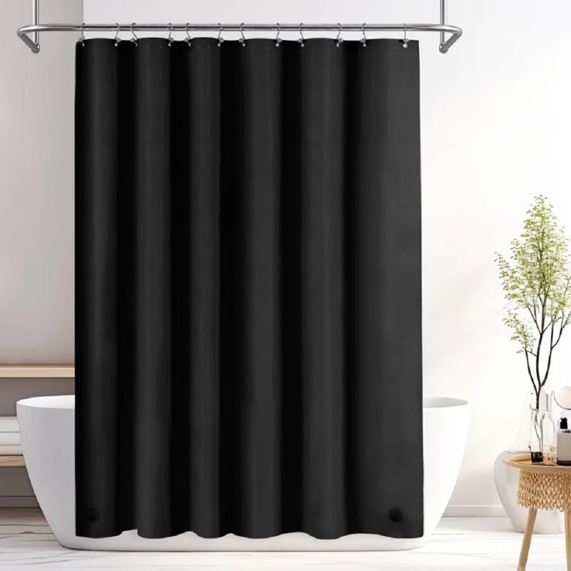 Shower Curtain Liner, Black