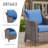 Tya Outdoor Wicker Rattan Lounge Chairs With Cushions (Set Of 2)-1273018929