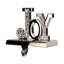 Joy Christmas Stocking Holder - 4.75"
