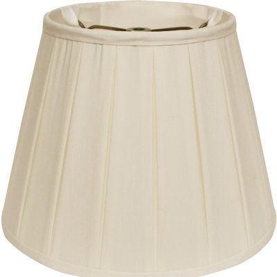 Ivory Shantung Silk Empire Lamp Shade
