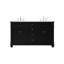 Ensemble de meuble-lavabo double 60 po Lydie-877026566-877026567