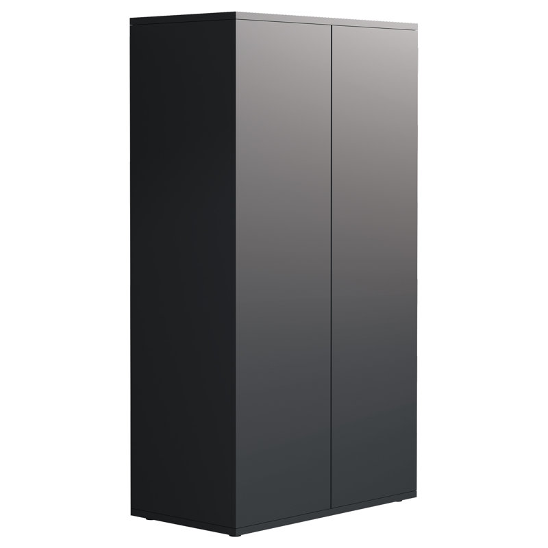 Amirbek Rectangle Accent Cabinet, Grey/Brown/Blue