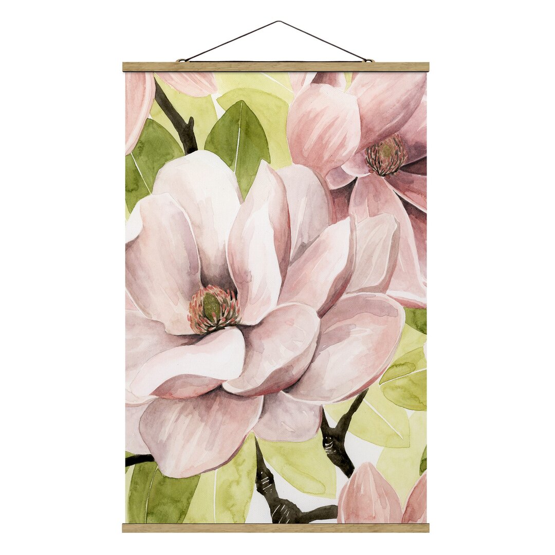 Stoffbild Magnolia Blushes I