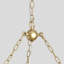 Amanda White Beaded Chandelier