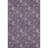Premium Machine Washable Prisco Plum Rug-1289966958