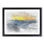 Sunrise over a Tea Plantation in Abstract - Picture Frame Graphic Art Print-55724019-55724020