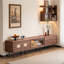 Nut-brown Solid Wood TV Stands-546265047