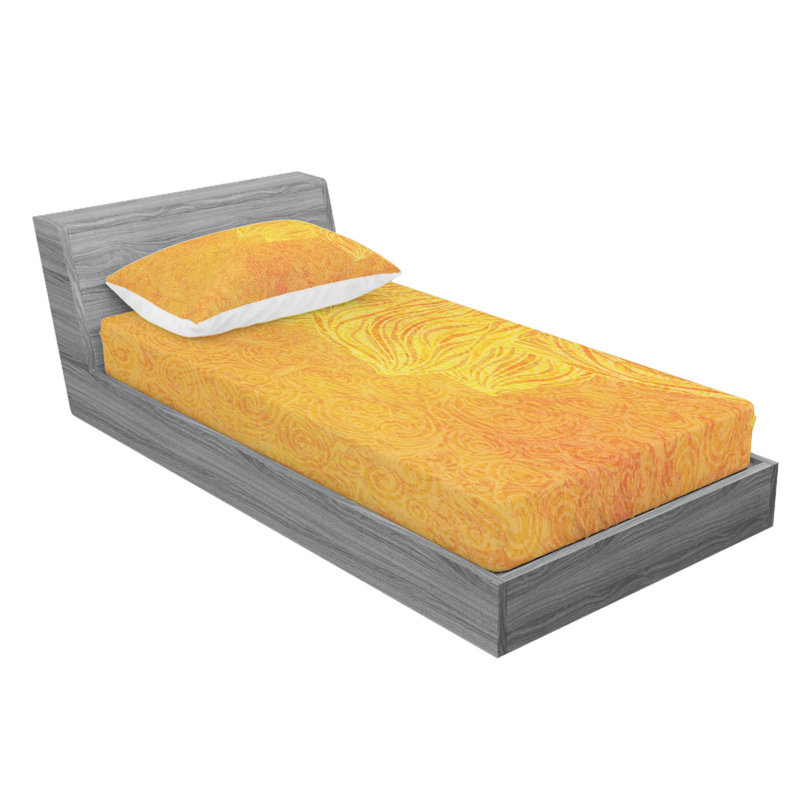 Microfiber Sheet Set, Twin XL Sheet Set with Fitted Sheet