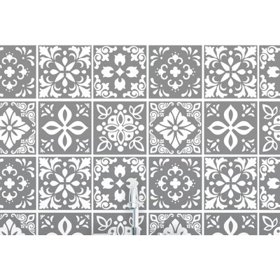 6'' W x 6'' L PVC Peel and Stick Mosaic Tile