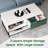 Raissa Coffee Table with Shelves and Drawer-928922473