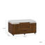 Table basse relevable avec tabourets et rangement
