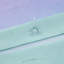 Ensemble de housse de couette 3 pièces Glimmer Aqua Watercolor Tie Dye pour lit simple/simple XL-265608534-243013991