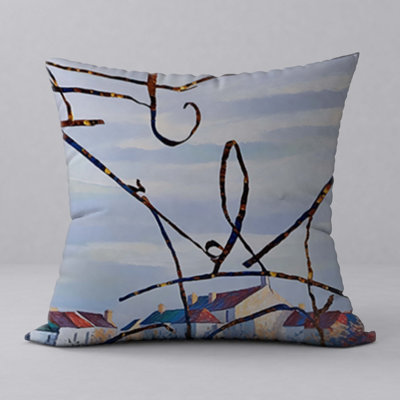 Reversible Throw Pillow