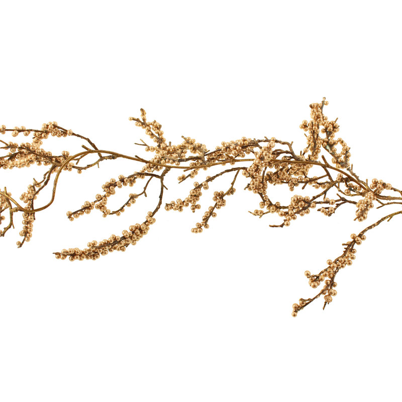 120cm Faux Mixed Assortment Garland, Gold