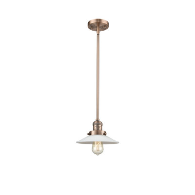 Luminaire suspendu conique à 1 lumière Miramontes