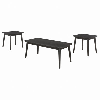 3-Piece Rectangular Coffee Table Set
