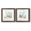 Blue Opulence I - ensemble de 2 peintures encadrées-127192429-127192418