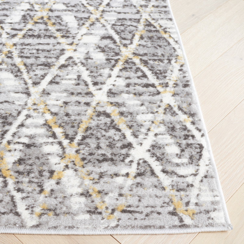 Weimer Performance Geometric Rug, Rectangle 5'3" x 7'6"