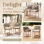 Ensemble de 2 tabourets de bar Boho-6953143