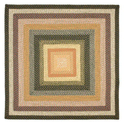 Tapis d'intérieur / extérieur géométrique tissé à la main Georgina