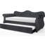 Lit de jour rembourré en bois massif avec couchette Upper Shockerwick-677261901-753637163