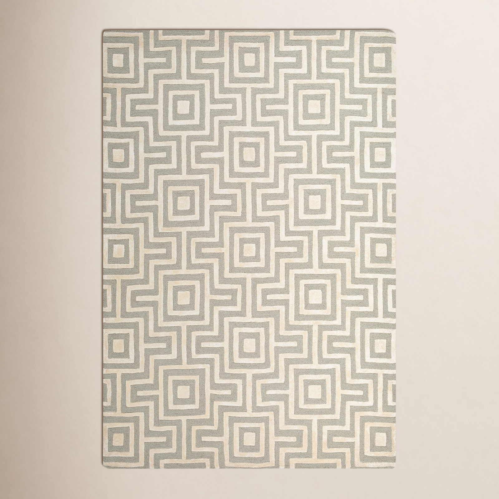 Jaella Hand-Woven Geometric Rug, Rectangle 9' x 12'