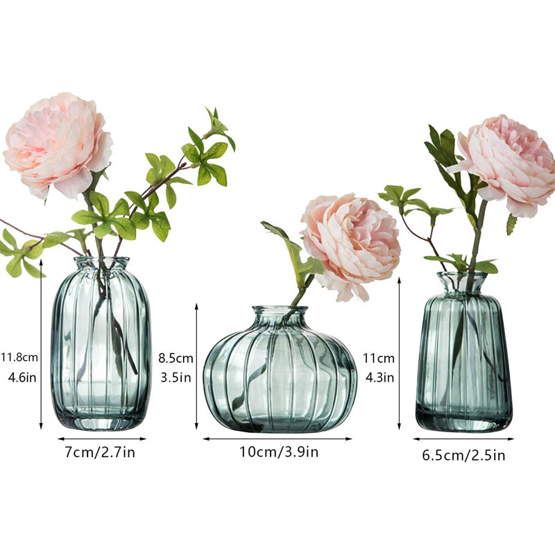 Tricia Glass Table Vase, Green