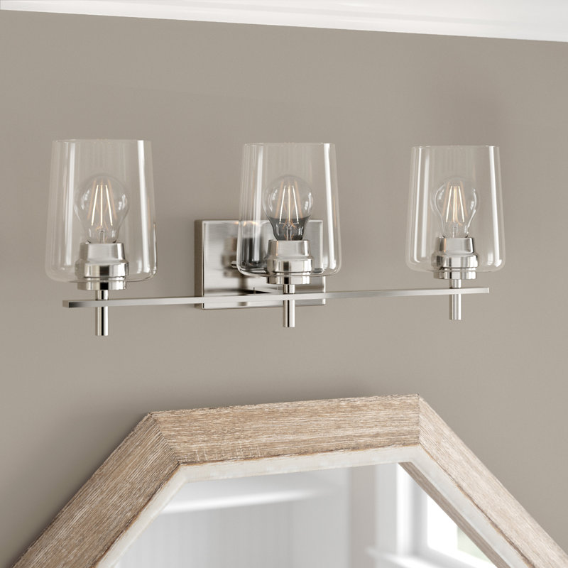 Aretzy 3 - Light Dimmable Vanity Light, Brushed Nickel