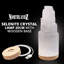 Lampe en cristal de sélénite Cassidi 25 cm, cristaux spirituels pour la décoration de chambre à coucher (certifié ETL)-456465952