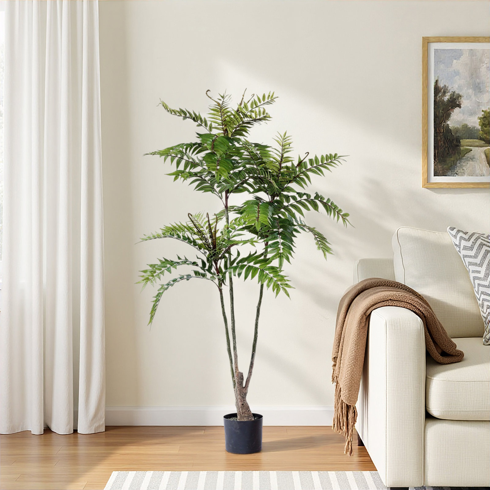 62.99'' Faux TOONA SINENSIS Tree