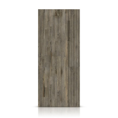 Porte standard à panneaux de bois de pin