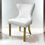 Chaise de salle à manger 2 pièces Glam Style-121079232-121079231