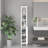 Tall Bathroom Storage Cabinet With Adjustable Shelves, Slim Design, Freestanding With Anti-Tip, Open Compartments For Home And Small Spaces