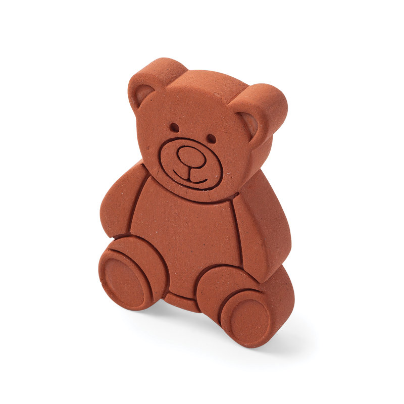 Terracotta Bear for Sugar Jars