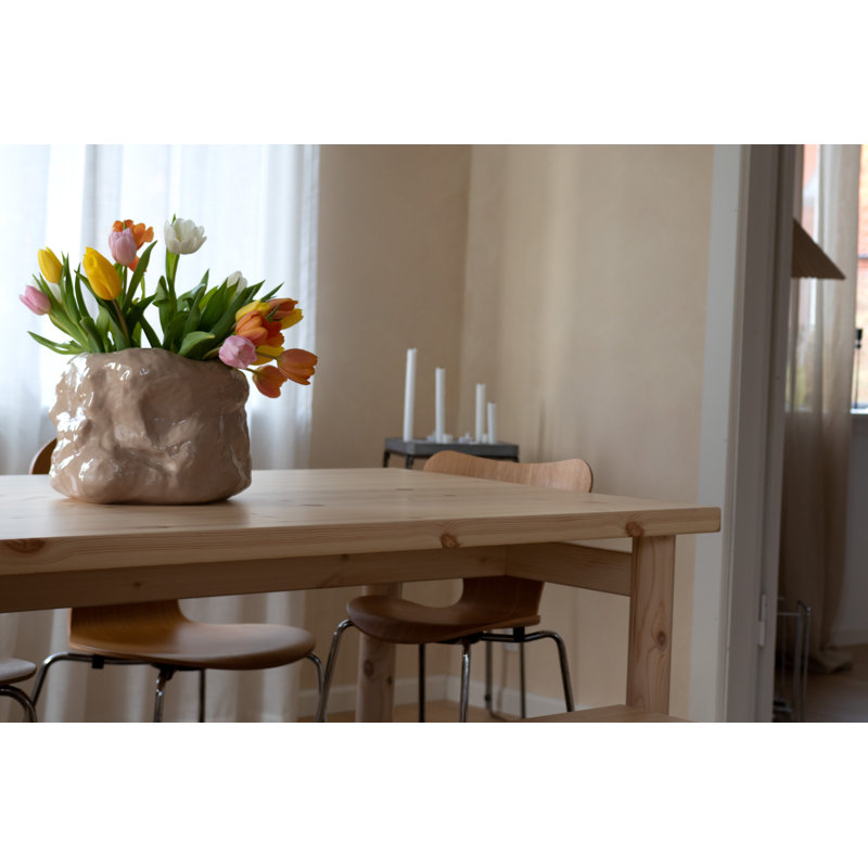 Pace Dining Table size 85 x 150 cm. Scandinavian design, made in Europe, FSC certified wood.