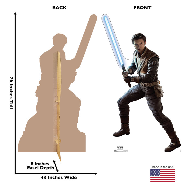 Accroche en carton kestis (jedis et films de lucas) cal