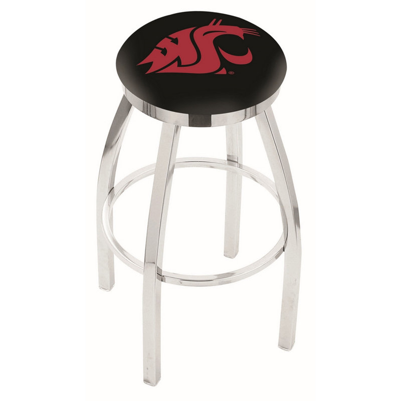 Tabouret tournant 36 "NCAA, Washington State, Chrome