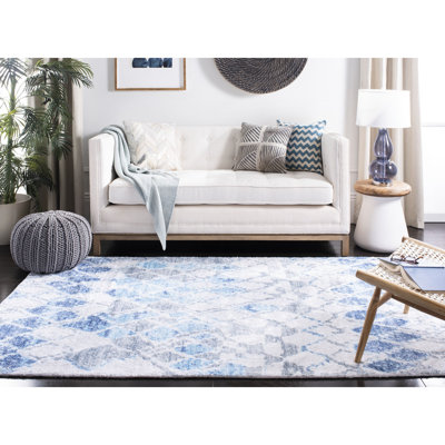 Conness Hand Loomed Performance Abstract Rug