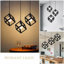 Averie 3 - Light Black Pendant
