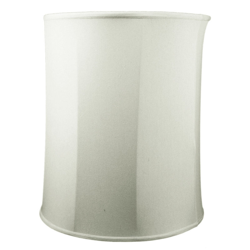 Abat-jour tambour en lin 16 po premium