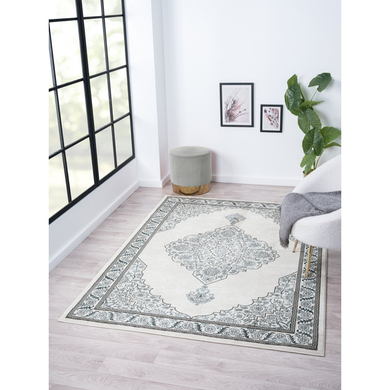 Kimran Abstract Indoor Rug, Rectangle 7'9" x 10'