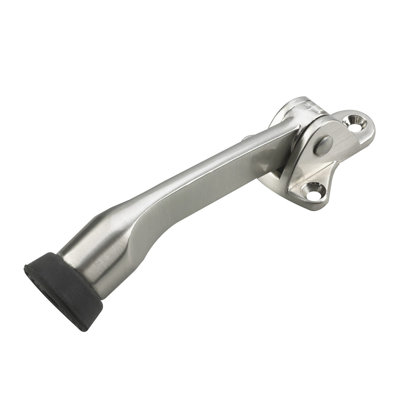 Butoir de porte rabattable en acier