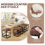 Modern Edge, Cozy Feel: tabourets de bar rembourrés en similicuir pour chaque maison-37728312