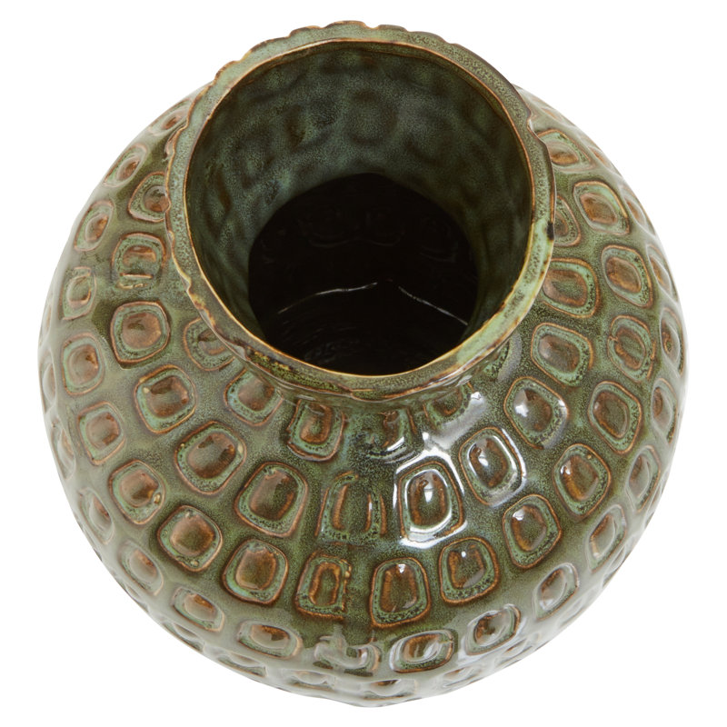Yana Stoneware Table Vase, 20cm H x 28cm W x 28cm D